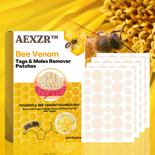 AEXZR Bee Venom -    80% - Tags & Moles Remover Patches